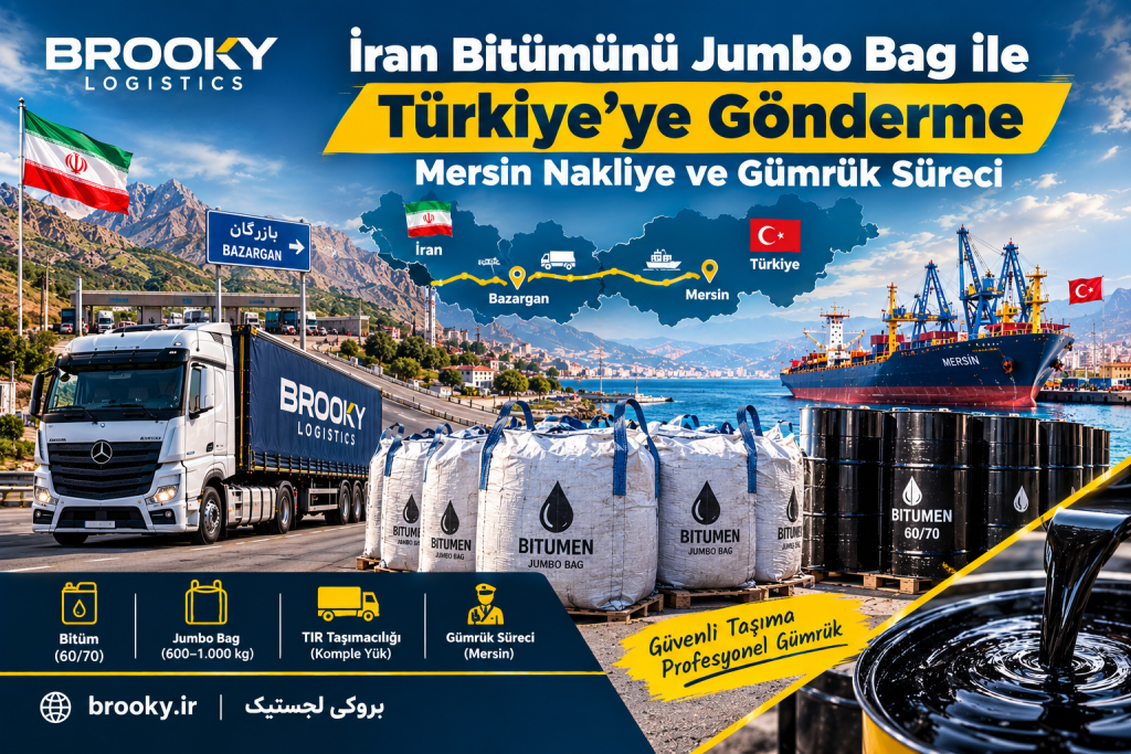 İran Bitümünü Jumbo Bag ile Türkiye’ye Gönderme | Mersin Nakliye ve Gümrük Süreci