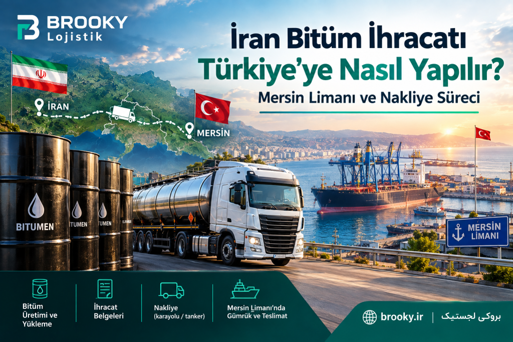 İran Bitüm İhracatı Türkiye’ye Nasıl Yapılır? | Mersin Limanı ve Nakliye Süreci
