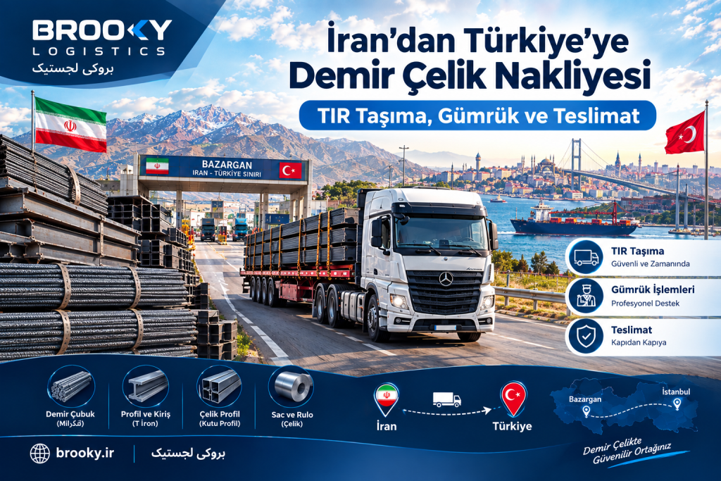 İran’dan Türkiye’ye Demir Çelik Nakliyesi | TIR Taşıma, Gümrük ve Teslimat