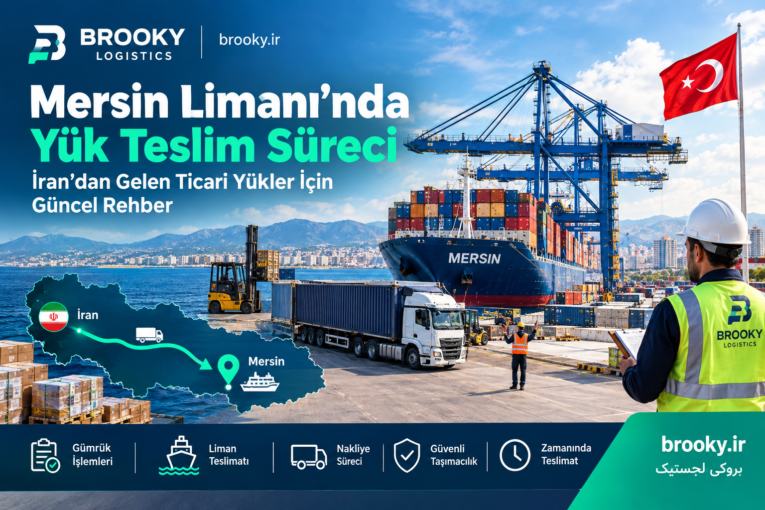 Mersin Limanı’nda Yük Teslim Süreci | İran’dan Gelen Ticari Yükler İçin Güncel Rehber