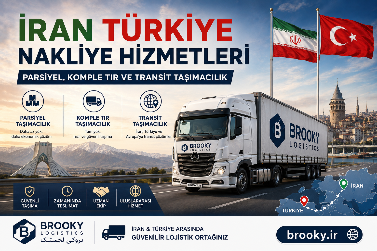 İran Türkiye Nakliye Hizmetleri | Parsiyel, Komple TIR ve Transit Taşımacılık