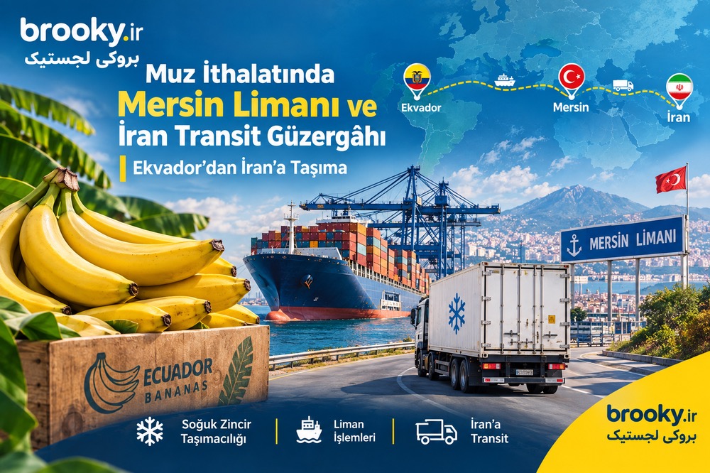 Muz İthalatında Mersin Limanı ve İran Transit Güzergâhı | Ekvador’dan İran’a Taşıma