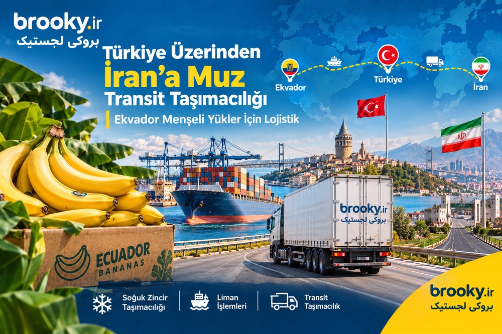 Türkiye Üzerinden İran’a Muz Transit Taşımacılığı | Ekvador Menşeli Yükler İçin Lojistik