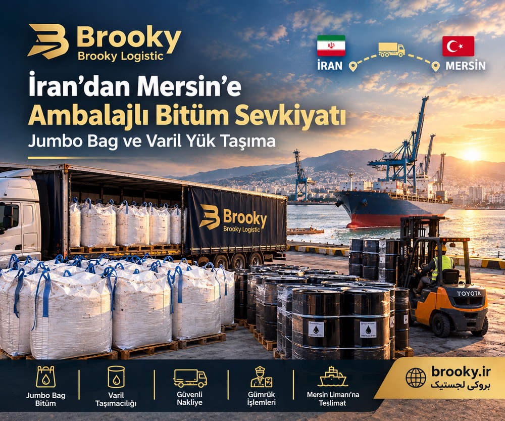 İran’dan Mersin’e Ambalajlı Bitüm Sevkiyatı | Jumbo Bag ve Varil Yük Taşıma