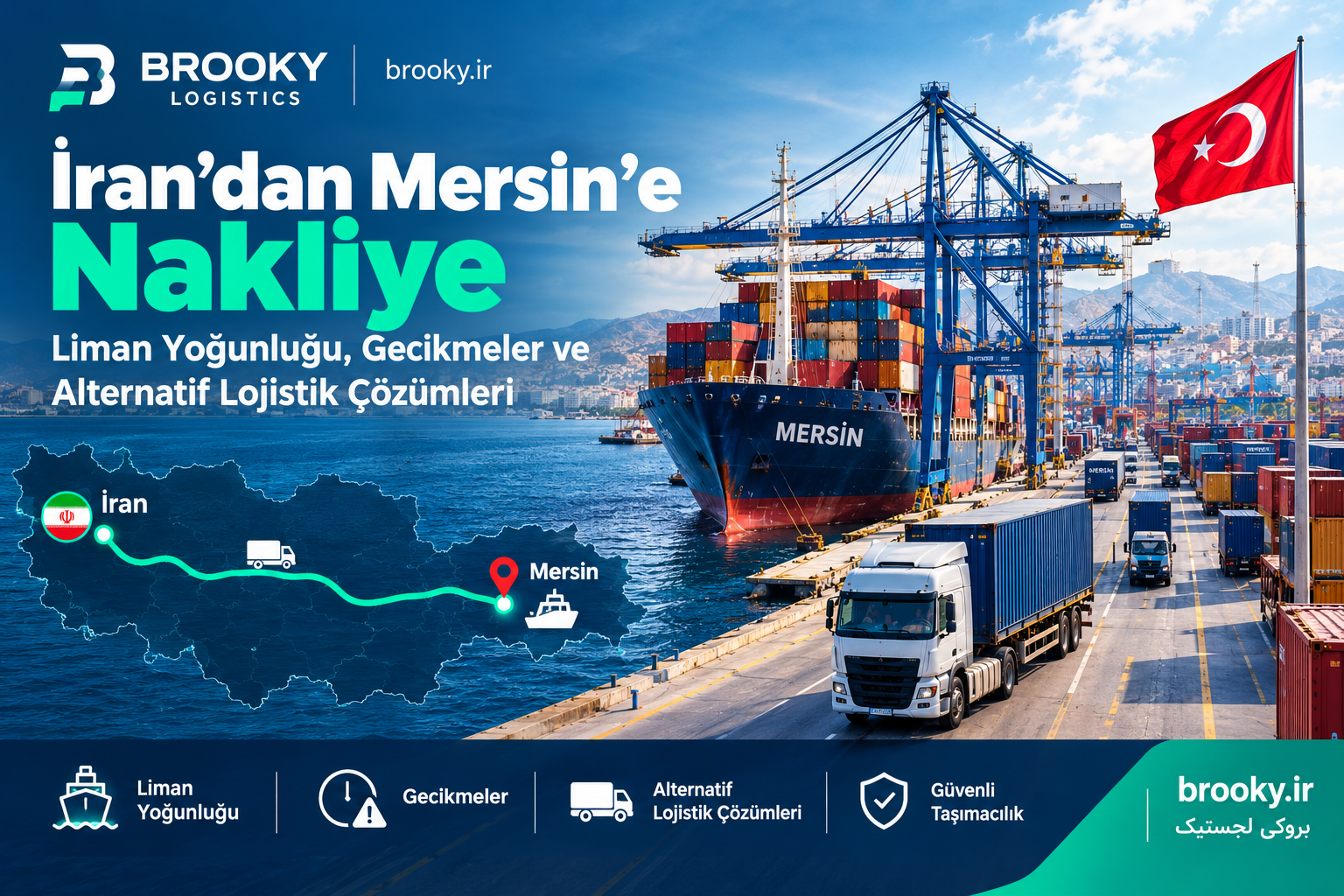 İran’dan Mersin’e Nakliye | Liman Yoğunluğu, Gecikmeler ve Alternatif Lojistik Çözümleri